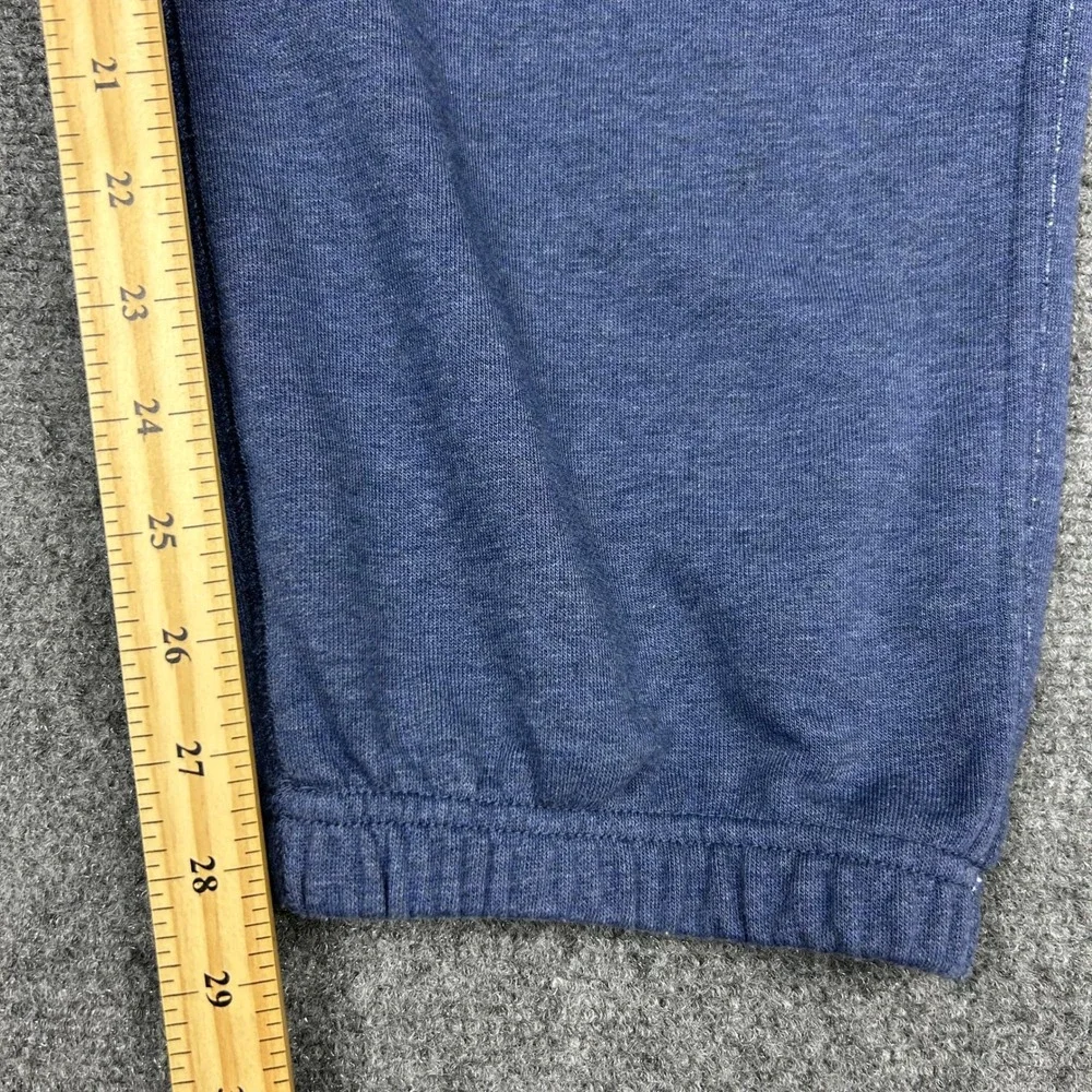 Nike Gym Heritage Sweatpants Mens 2XL Blue Dri-FIT Jogger Fleece Fitness Pants